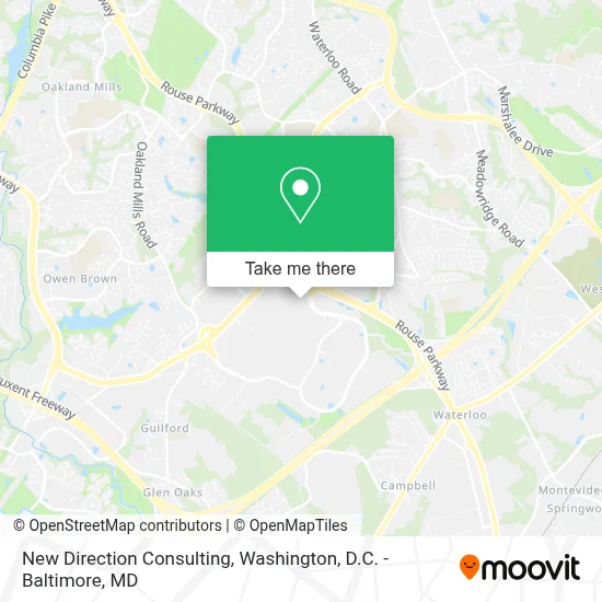 New Direction Consulting map