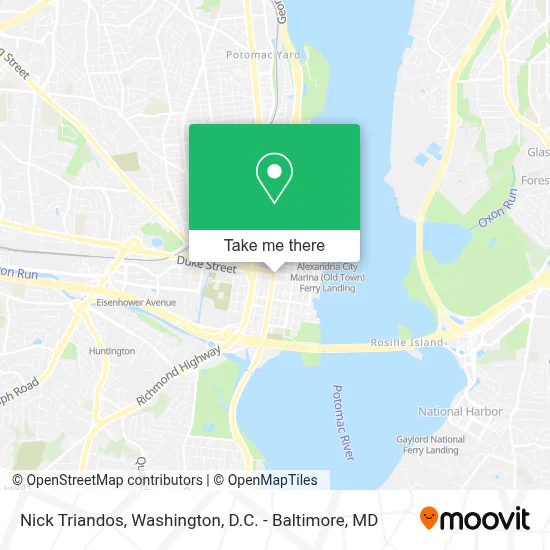 Nick Triandos map