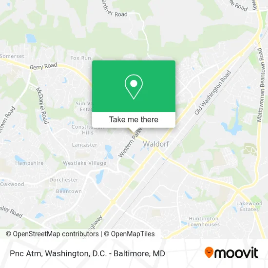 Pnc Atm map