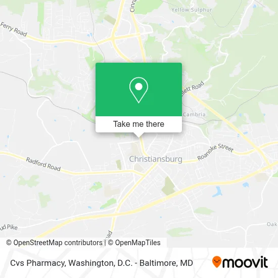 Cvs Pharmacy map