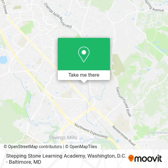 Stepping Stone Learning Academy map