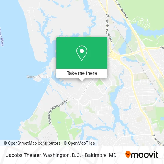 Jacobs Theater map
