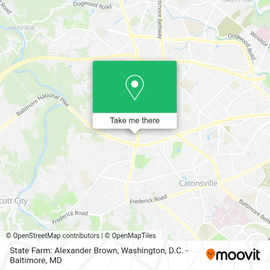 State Farm: Alexander Brown map