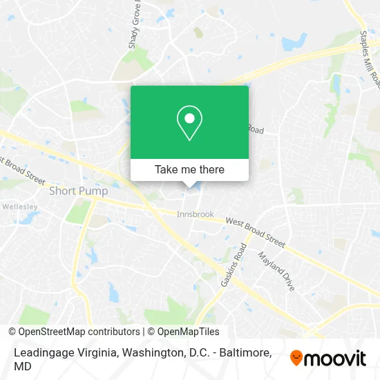 Leadingage Virginia map