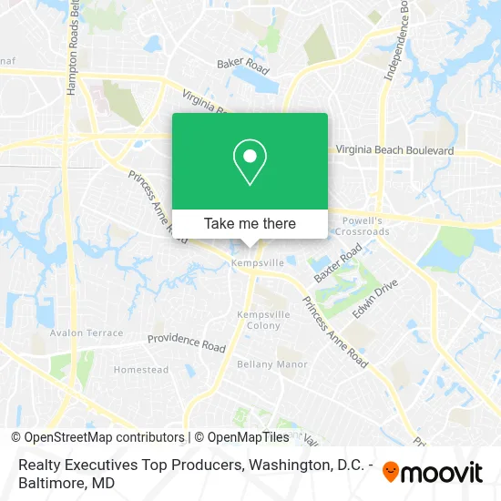 Realty Executives Top Producers map