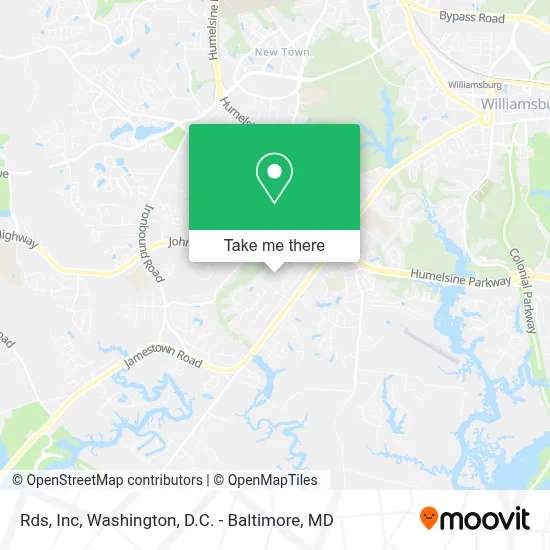 Rds, Inc map