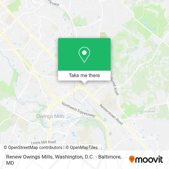 Renew Owings Mills map