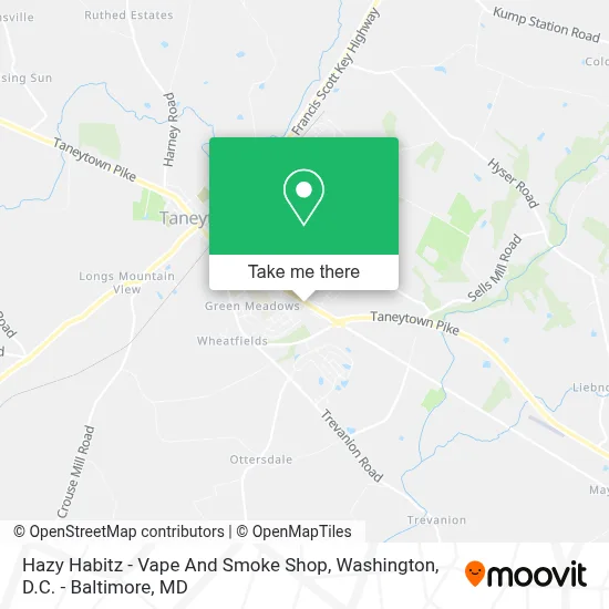 Hazy Habitz - Vape And Smoke Shop map