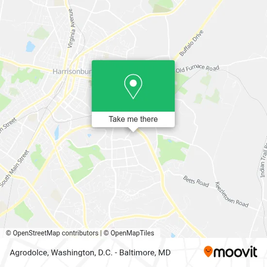Agrodolce map