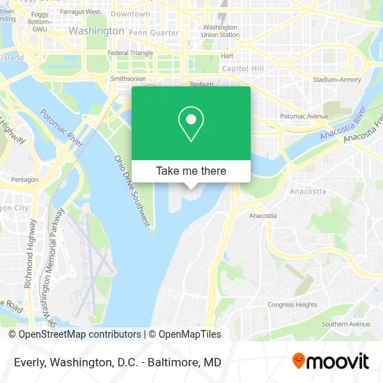 Everly map