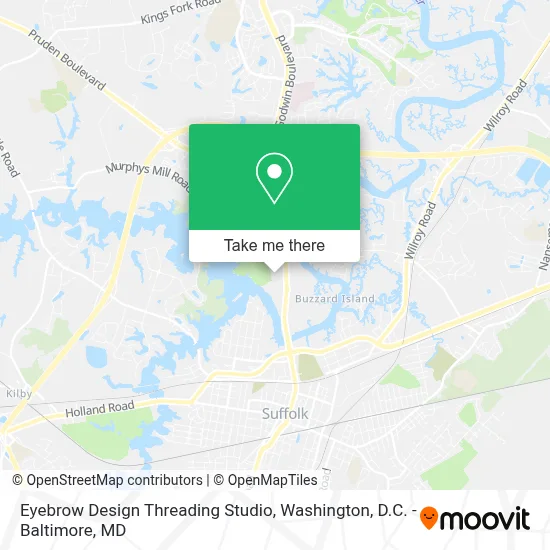 Eyebrow Design Threading Studio map