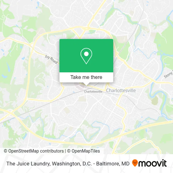 The Juice Laundry map