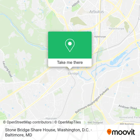 Stone Bridge Share House map