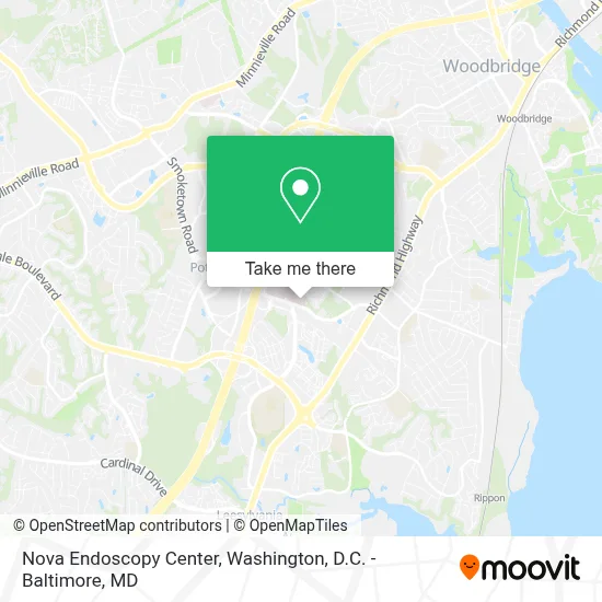 Nova Endoscopy Center map