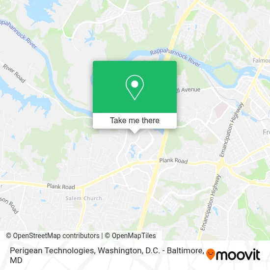Perigean Technologies map
