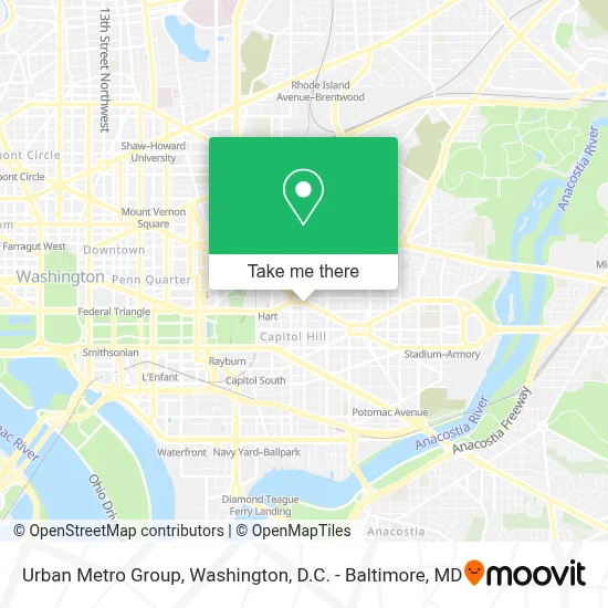 Urban Metro Group map