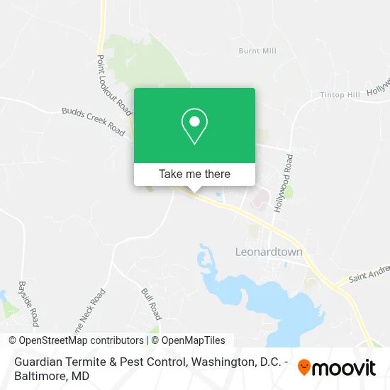 Guardian Termite & Pest Control map