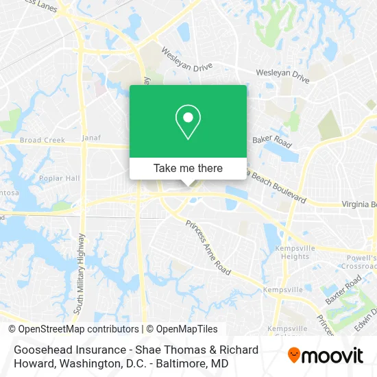 Goosehead Insurance - Shae Thomas & Richard Howard map