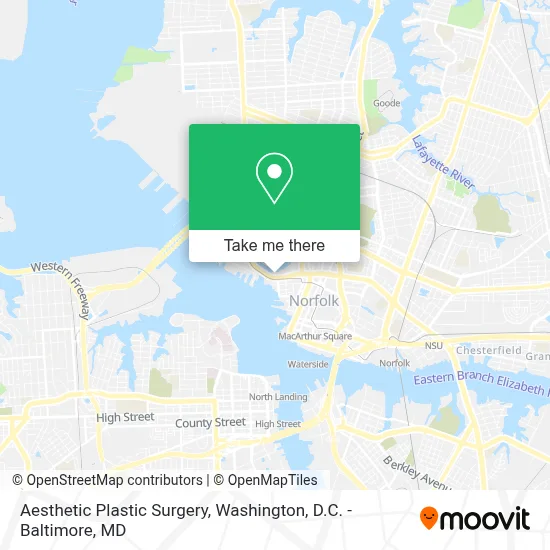 Aesthetic Plastic Surgery map
