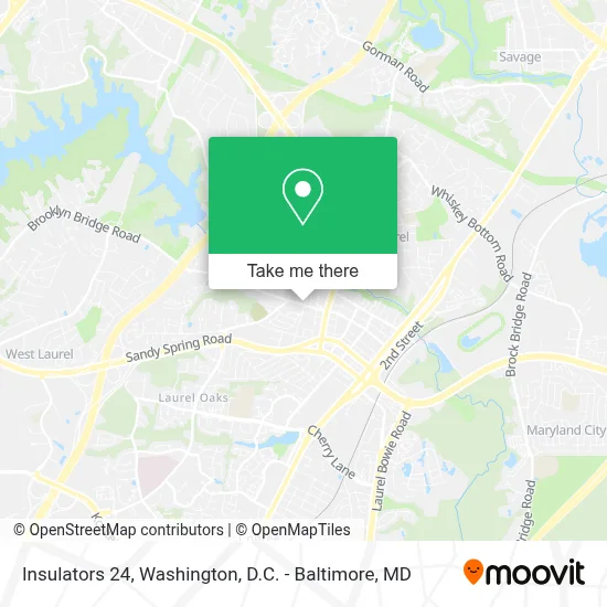 Insulators 24 map