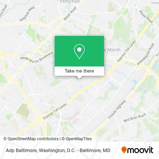 Adp Baltimore map