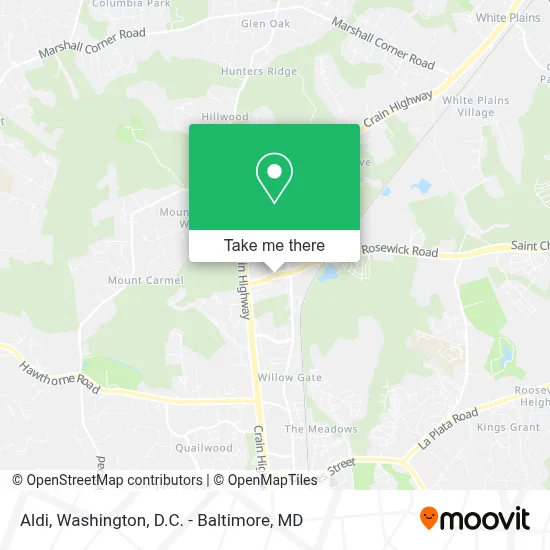 Aldi map