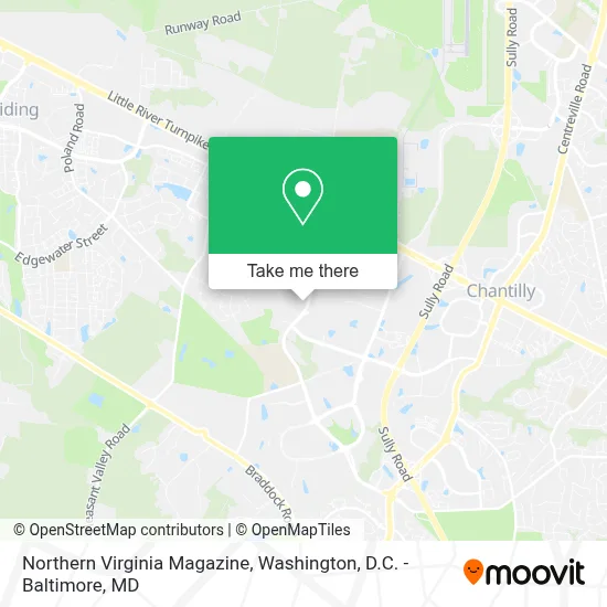 Northern Virginia Magazine map