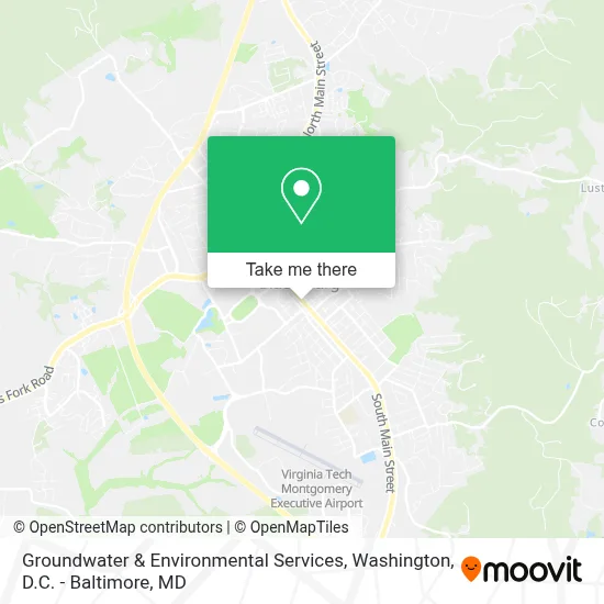 Groundwater & Environmental Services map