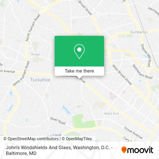 John's Windshields And Glass map