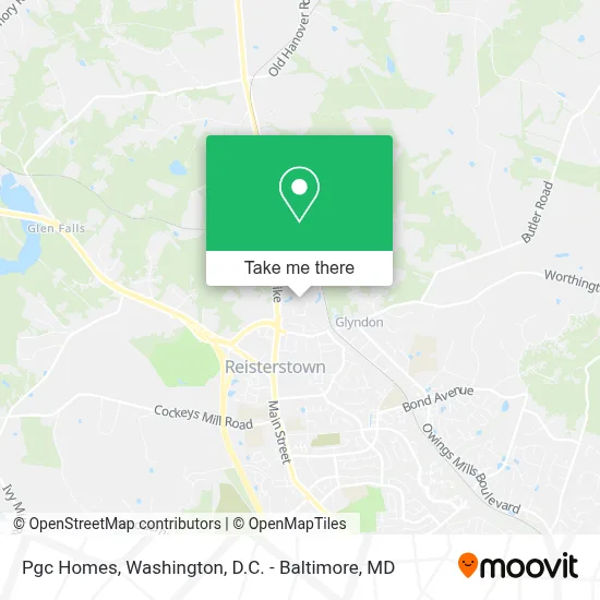 Pgc Homes map