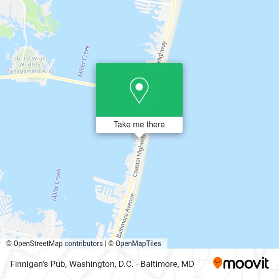 Finnigan's Pub map