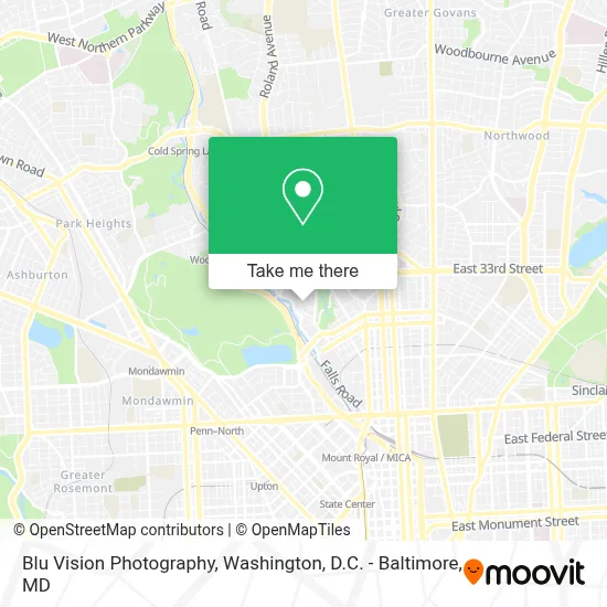 Blu Vision Photography map