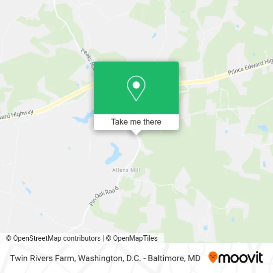 Twin Rivers Farm map