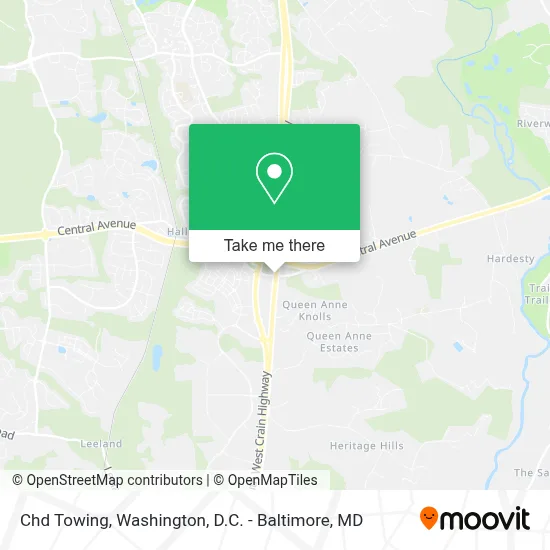 Chd Towing map