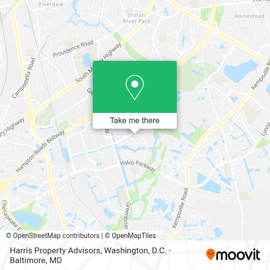 Harris Property Advisors map