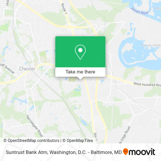 Suntrust Bank Atm map