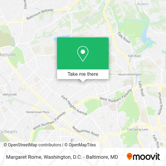 Margaret Rome map
