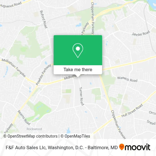 F&F Auto Sales Llc map