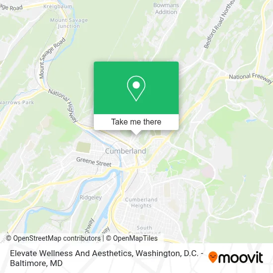 Elevate Wellness And Aesthetics map