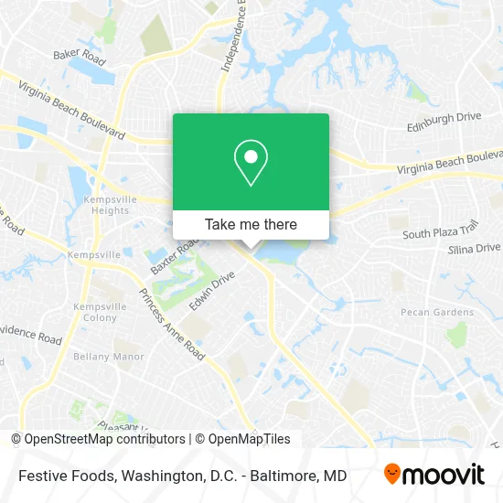 Festive Foods map