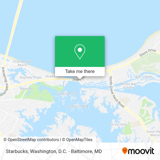 Starbucks map