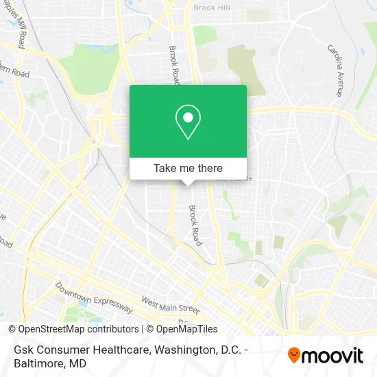 Gsk Consumer Healthcare map