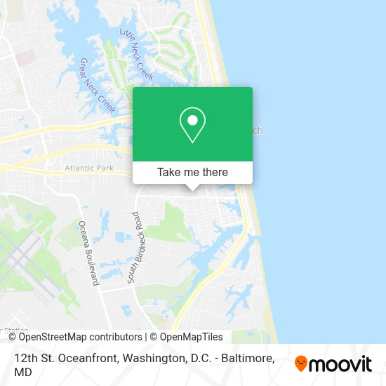 12th St. Oceanfront map