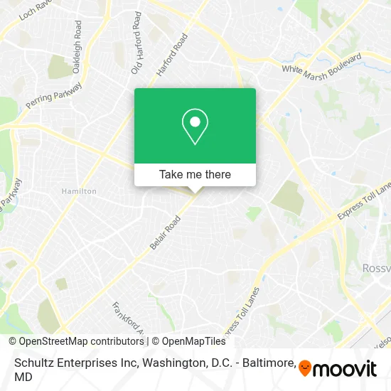 Schultz Enterprises Inc map
