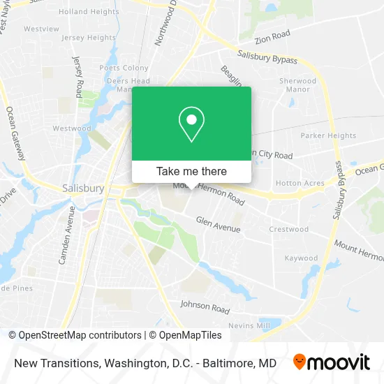 New Transitions map