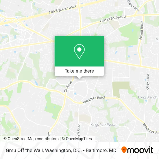 Gmu Off the Wall map