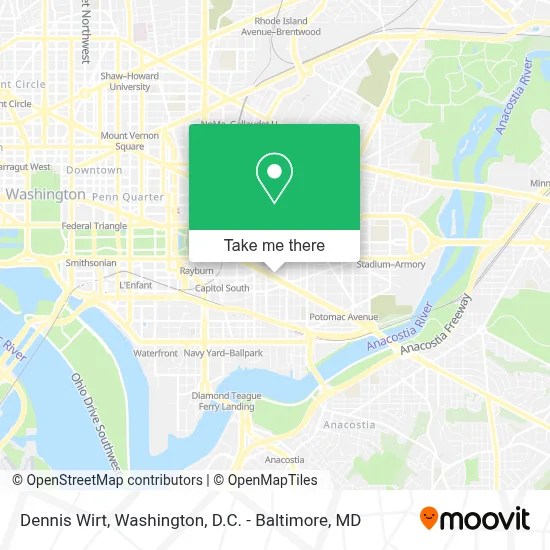 Dennis Wirt map