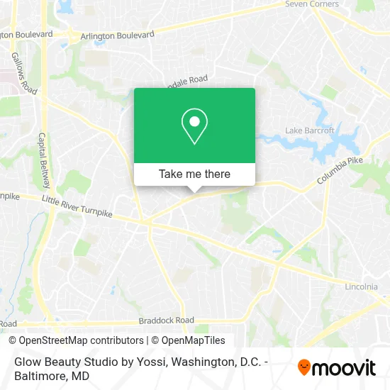 Glow Beauty Studio by Yossi map