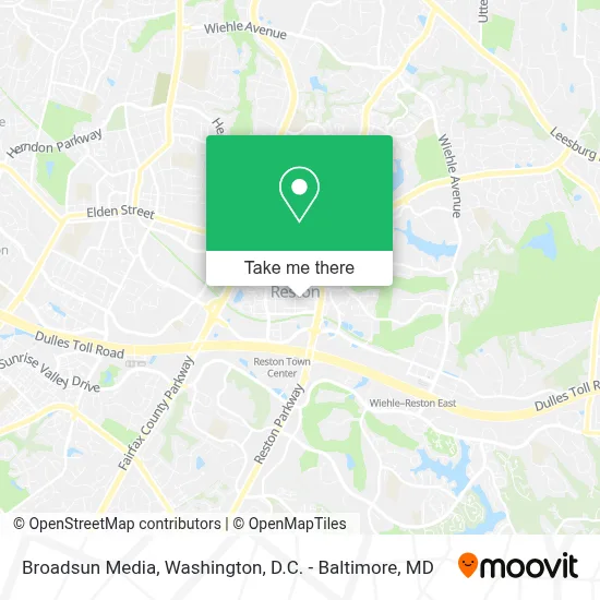 Broadsun Media map