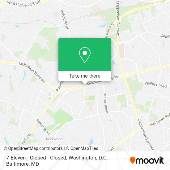 7-Eleven - Closed - Closed map
